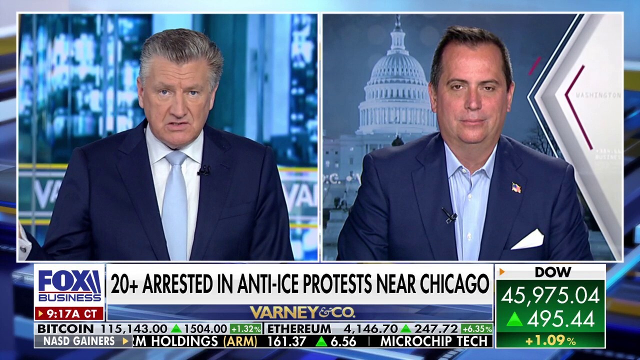 Former Acting ICE Director Jonathan Fahey joins 'Varney & Co.' to discuss escalating anti-ICE protests, Gov. J.B. Pritzker's sanctuary policies and growing threats against law enforcement.