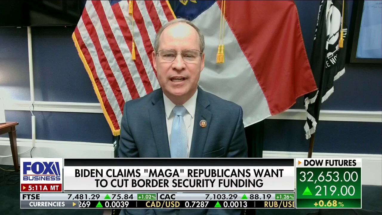 Rep. Greg Murphy blasts Biden's claim that GOP wants to slash border funding: 'Fairy tale speak'