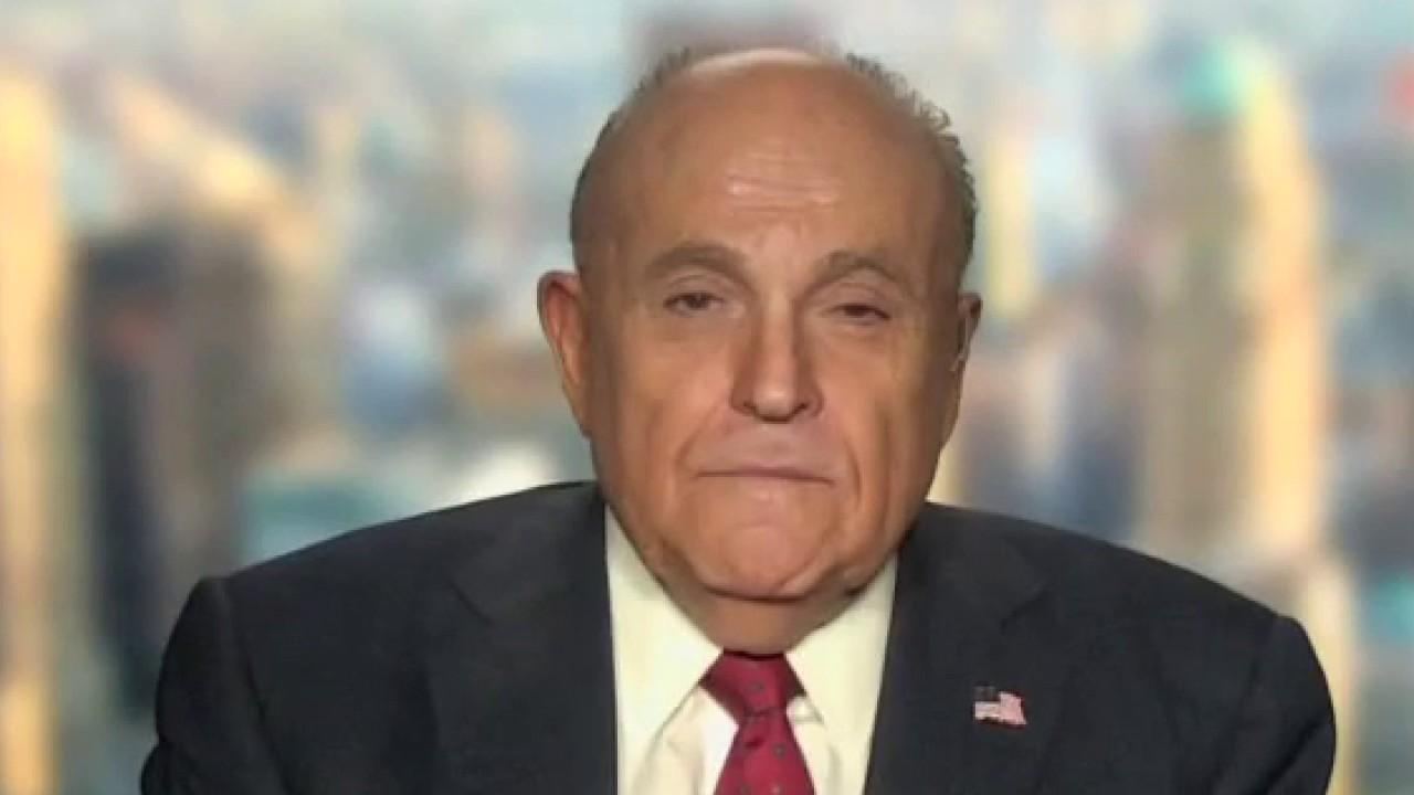Rudy Giuliani: Push to defund the police is 'totally nuts'