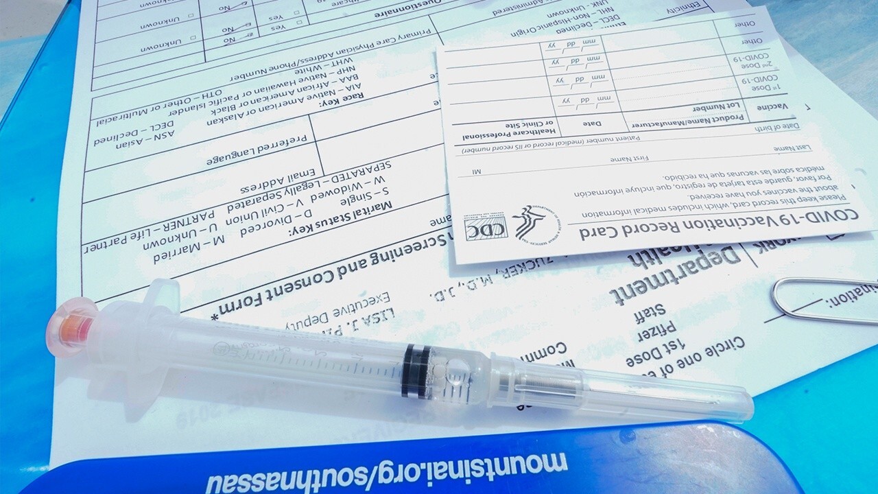 Fake vaccination cards being sold on dark web 