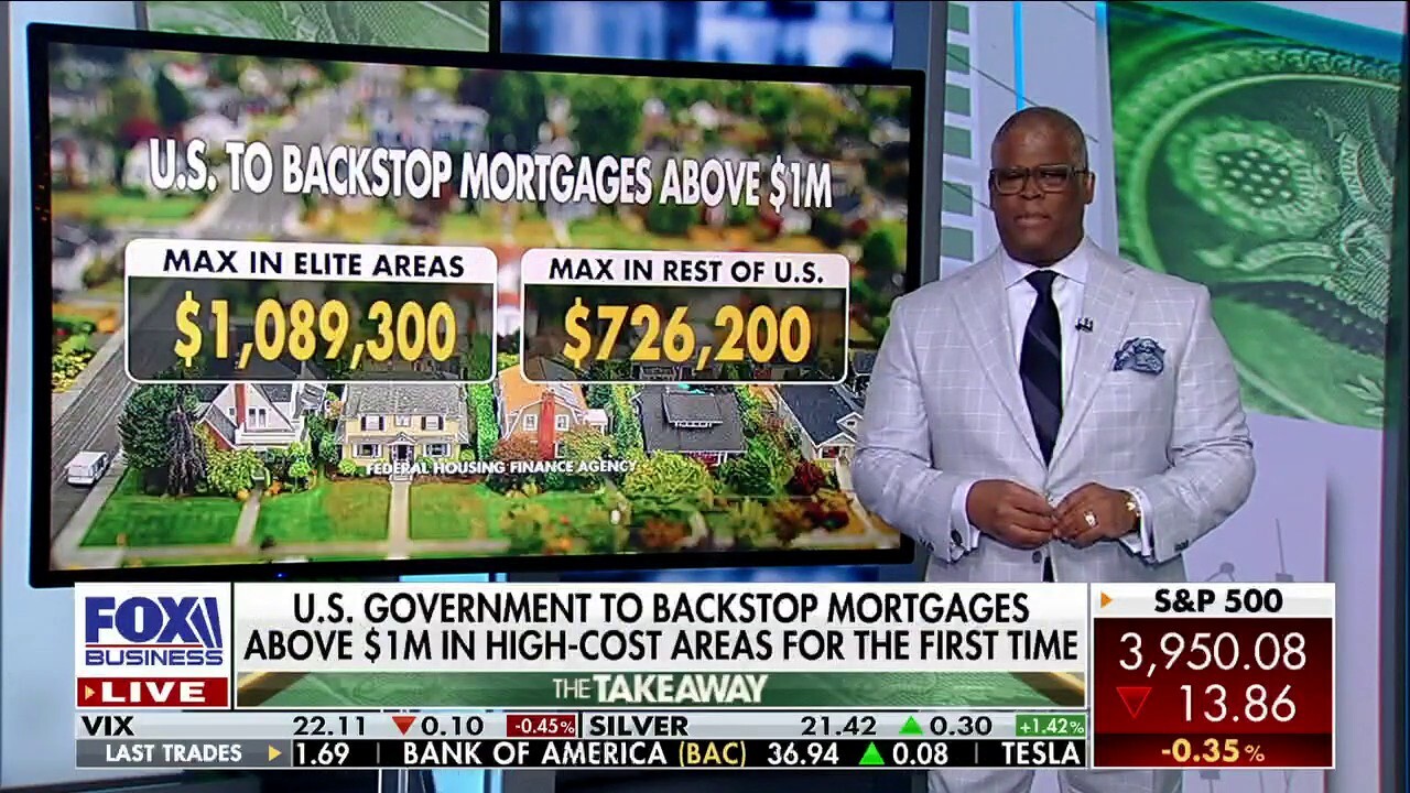 Charles Payne: Federal government to backstop mortgages