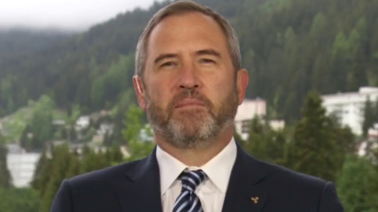 Brad Garlinghouse, the CEO of financial technology company Ripple Labs, discusses the turbulance in the crypto market from the World Economic Forum in Switzerland.