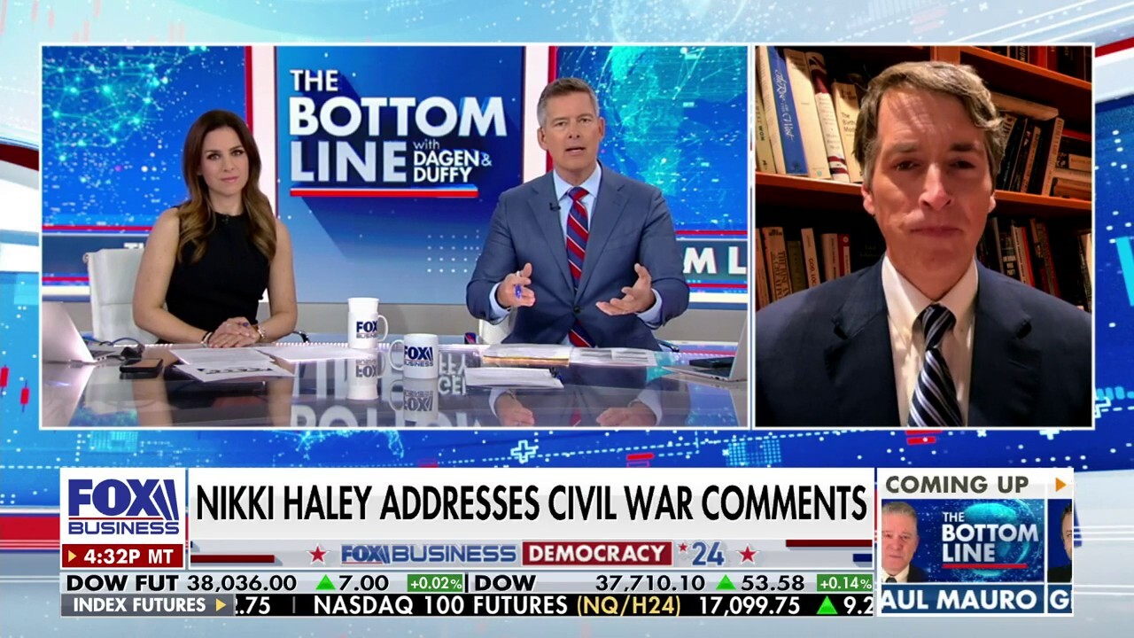 Nikki Haley 'felt trapped' by 'very basic' question on Civil War: Rich Lowry