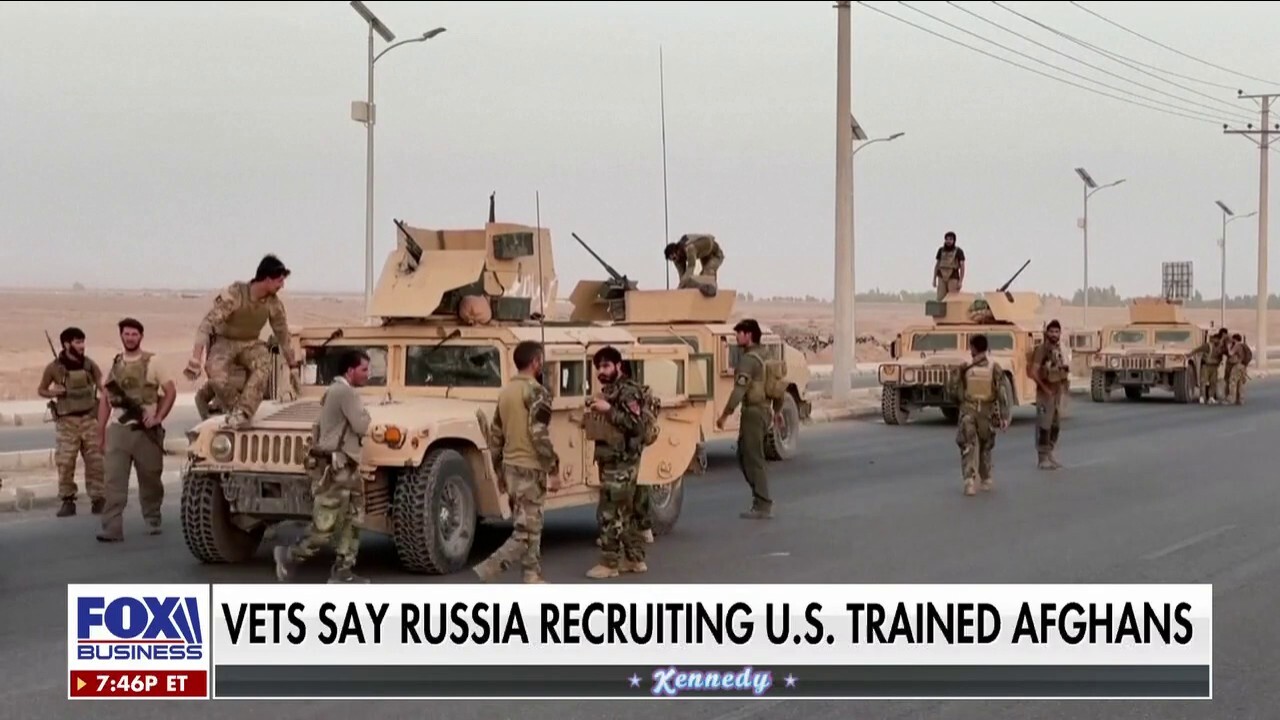 Russia reportedly recruiting US trained Afghans for war in Ukraine