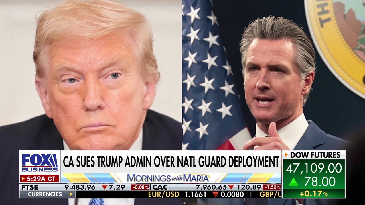 Newsom sets sights on Trump's National Guard order