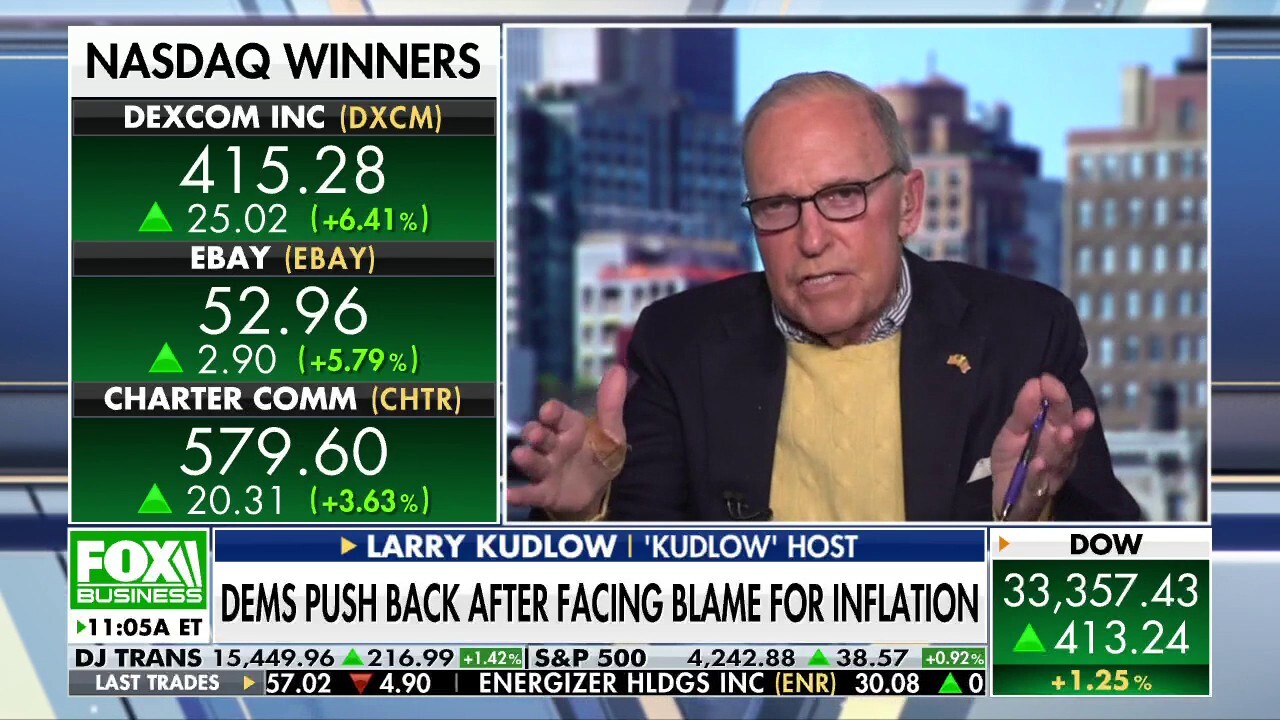 Biden has ‘amnesia’ as to when inflation started: Larry Kudlow