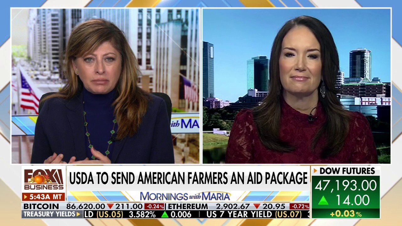 Agriculture Secretary Brooke Rollins discusses Thanksgiving food costs, ground beef prices and how the Trump administration is helping American farmers on ‘Mornings with Maria.’