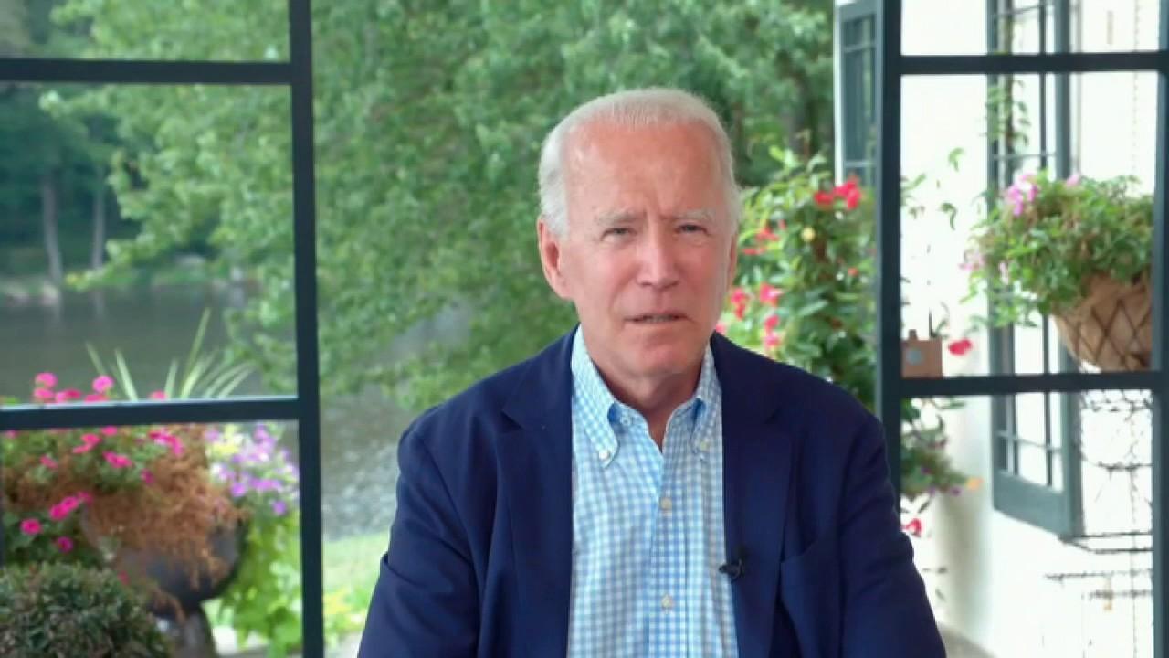 Biden reassures Wall Street he'll help them if elected