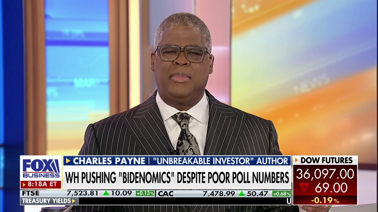 Biden admin insisting ‘Bidenomics’ is working is ‘disgusting’: Charles Payne