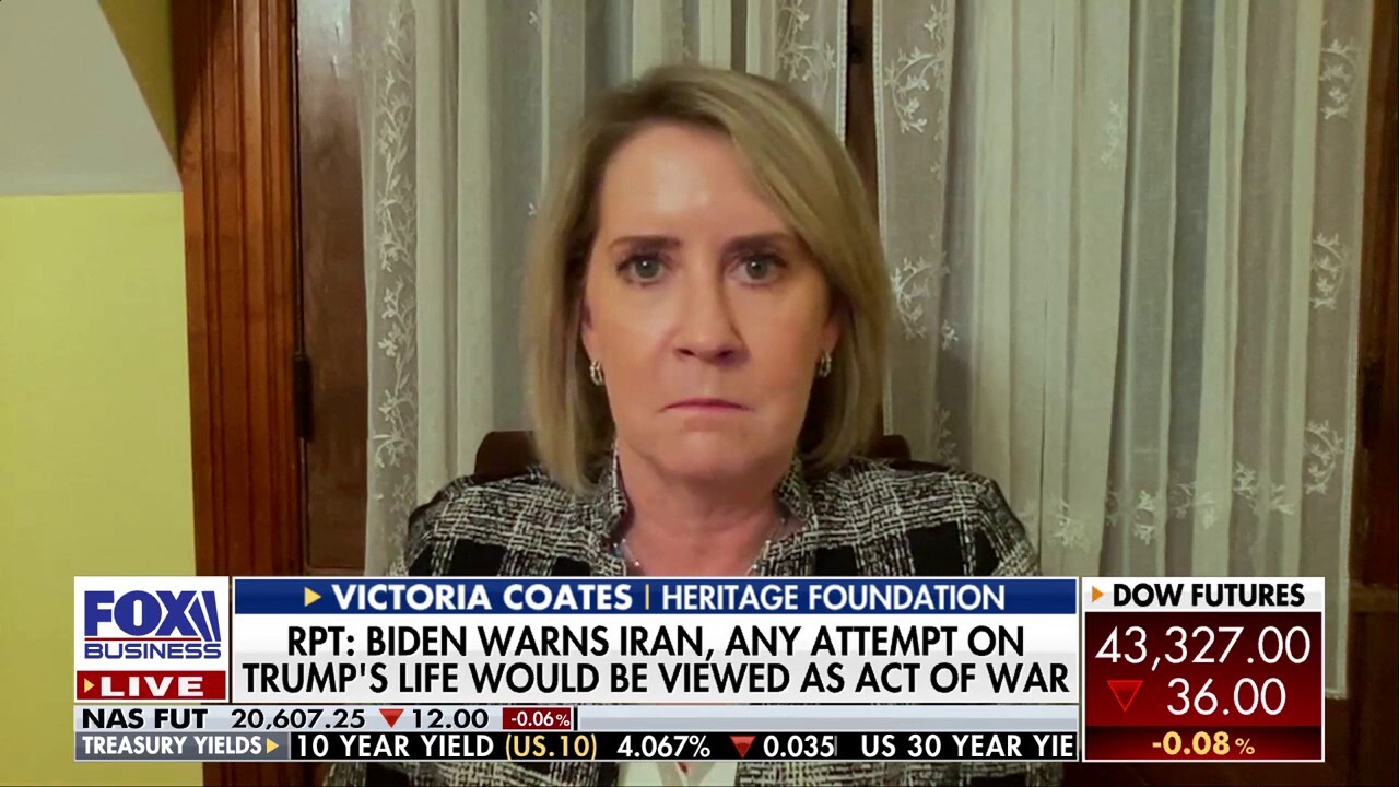 Iranians would not believe that Biden has 'any red lines': Victoria Coates