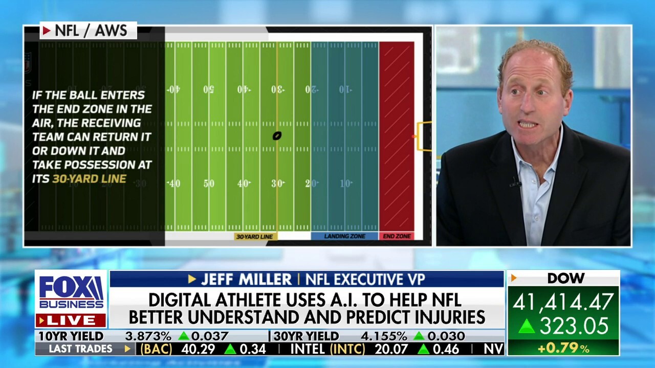  NFL's digital athlete initiative uses AI to help understand and predict injuries