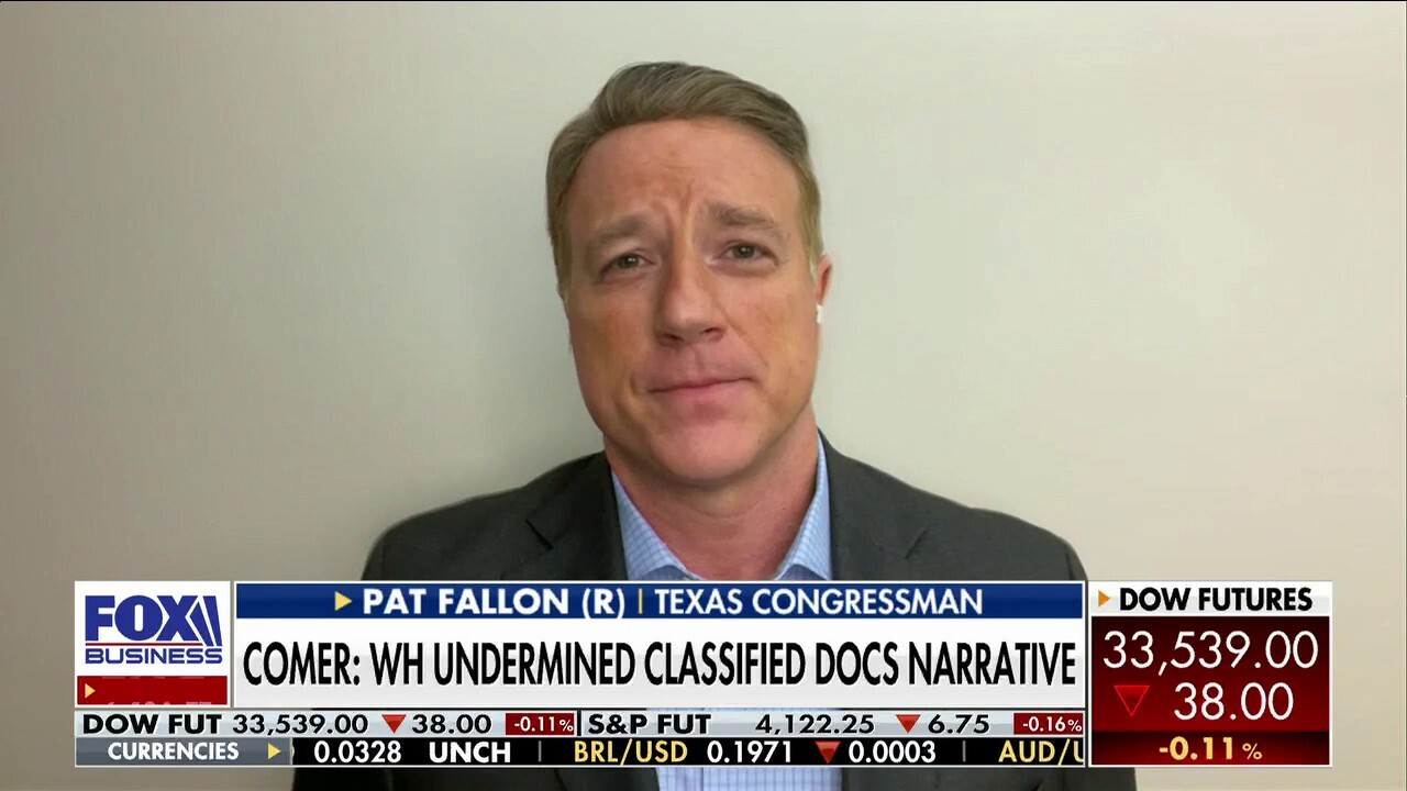 Rep. Pat Fallon on Biden family's SARs: 'There's a treasure trove waiting to be discovered'