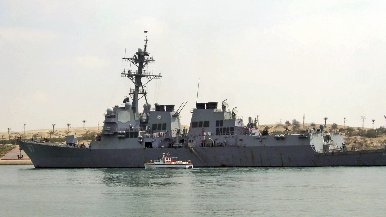 Iran-backed Houthi rebels target U.S. destroyer in unsuccessful missile attack