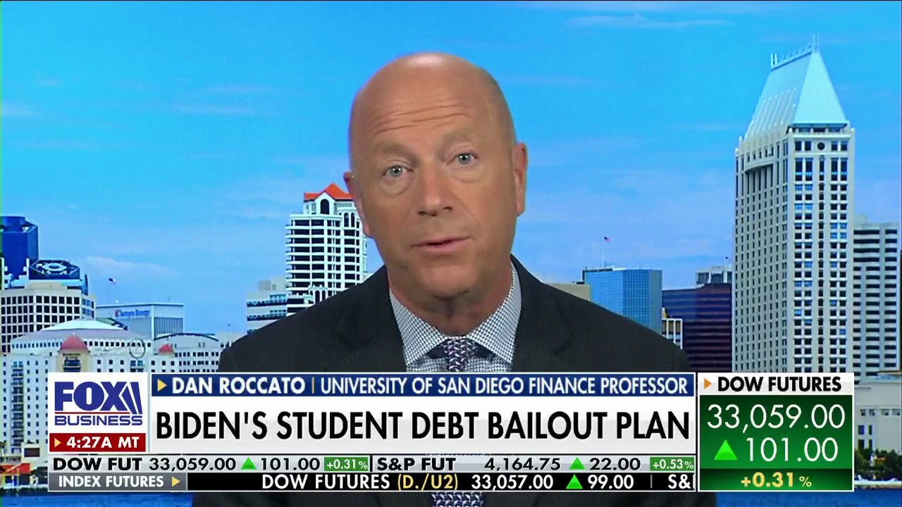 Personal finance expert Dan Roccato criticizes Biden’s student loan handout, arguing that it will have a negative impact on the U.S. economy and universities across the country. 
