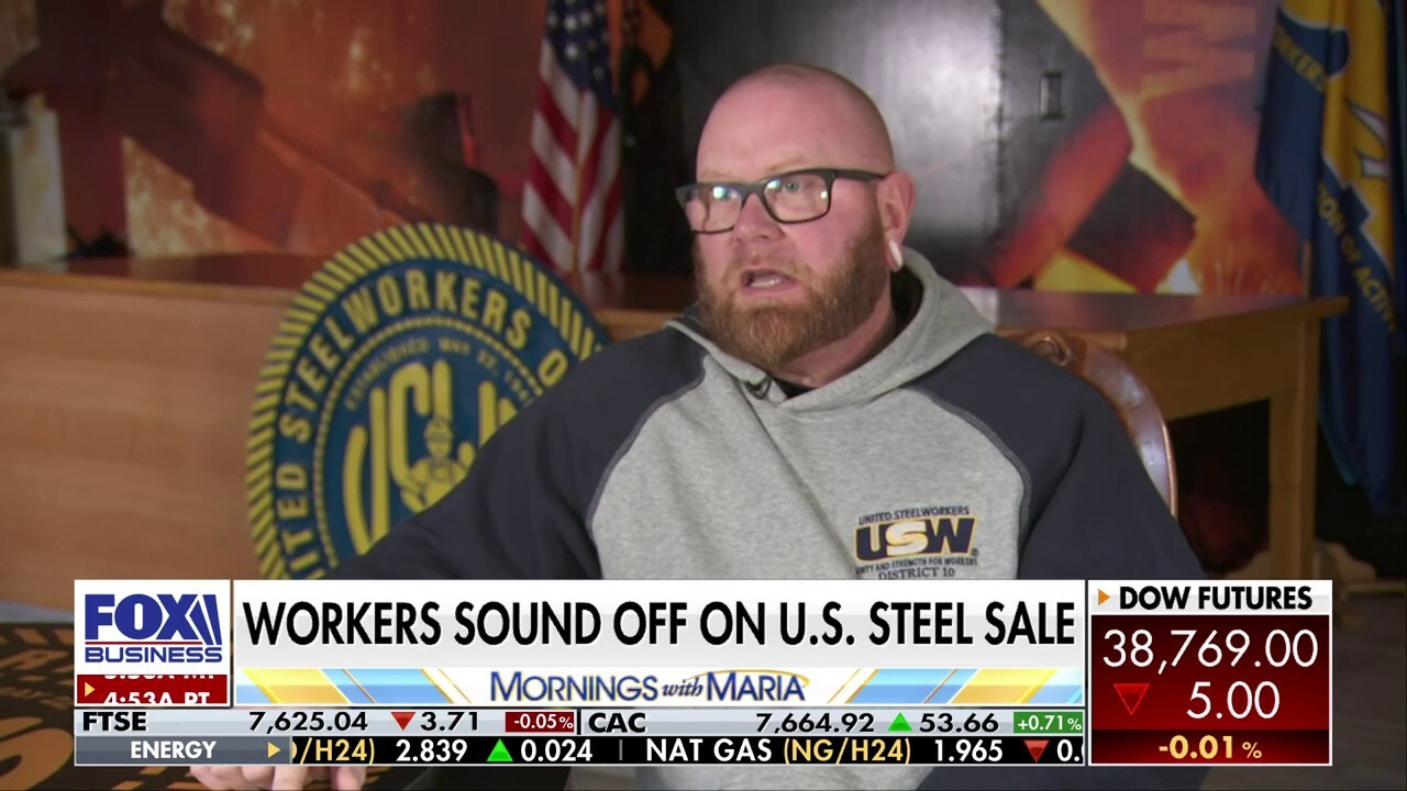 FOX Business' Lydia Hu speaks with United Steelworkers local union presidents, who say the industry is being 'sold off to the highest bidder.'