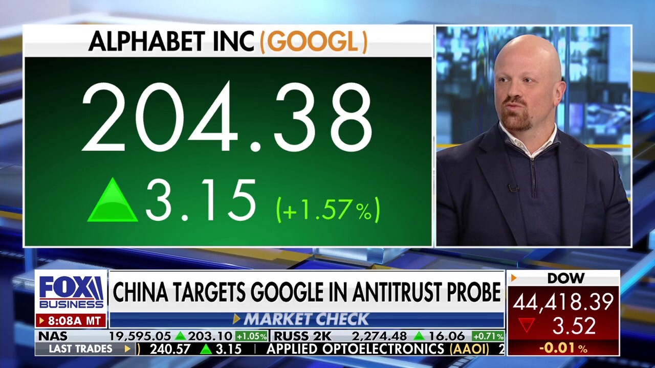 The Futurum Group CEO Daniel Newman comments on China's antitrust probe into Google and previews tech stocks.