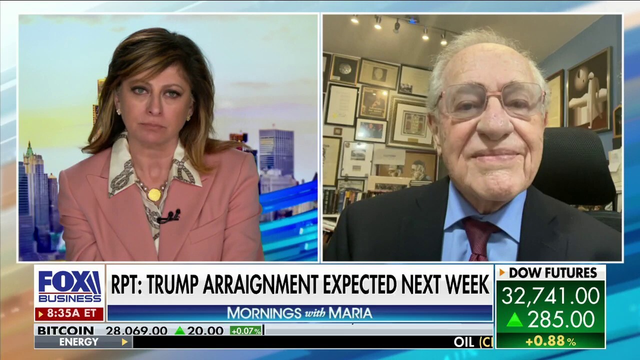 Harvard Law professor emeritus and ‘Get Trump’ author Alan Dershowitz slams Manhattan District Attorney Alvin Bragg over a potential indictment of former President Trump and weighs what impact the alleged charges will have on the legal system.