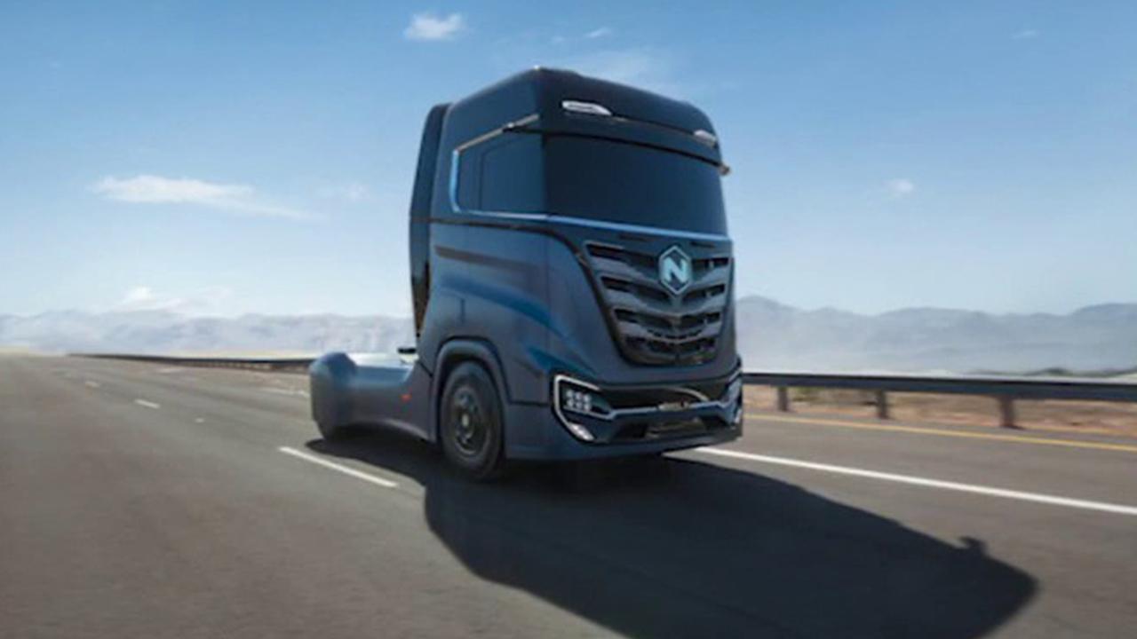 Nikola offering hydrogen-powered, long-haul trucks, CEO says