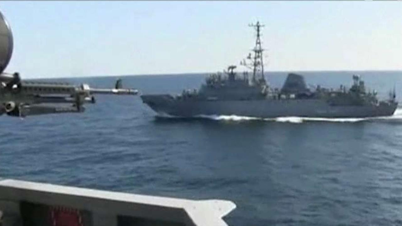 Russia spy ship approached US destroyer in North Arabian Sea 