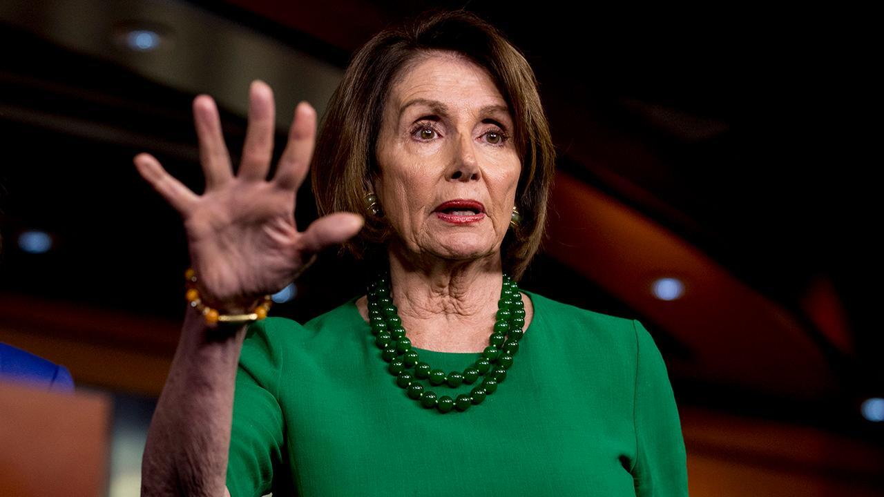 Nancy Pelosi speaks after meeting with House Democrats-FBN