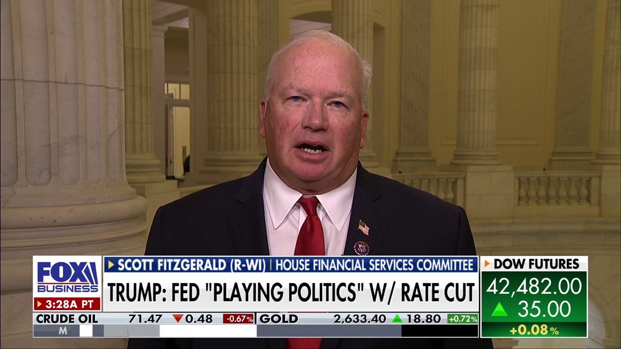 It's 'very difficult' for Congress to figure out what the Fed is up to: Rep. Scott Fitzgerald