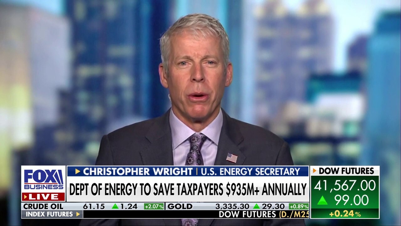 U.S. Energy Secretary Christopher Wright tells ‘Mornings with Maria’ about the Trump administration's plan to dismantle Democrats' energy policies.