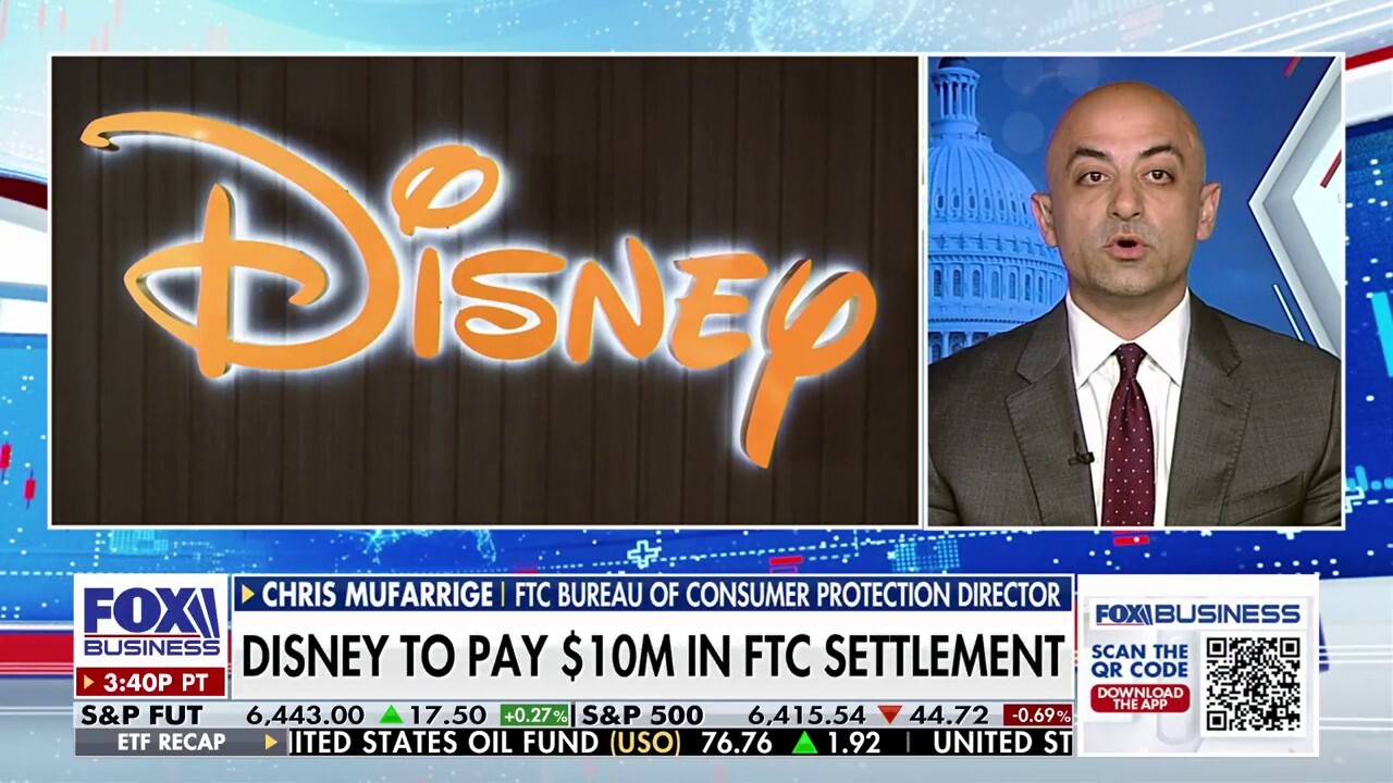 Disney to pay $10 million to settle FTC lawsuit accusing it of allowing data collection on kids