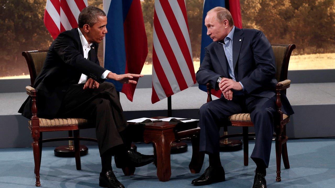 Obama acting cowardly towards Russia?