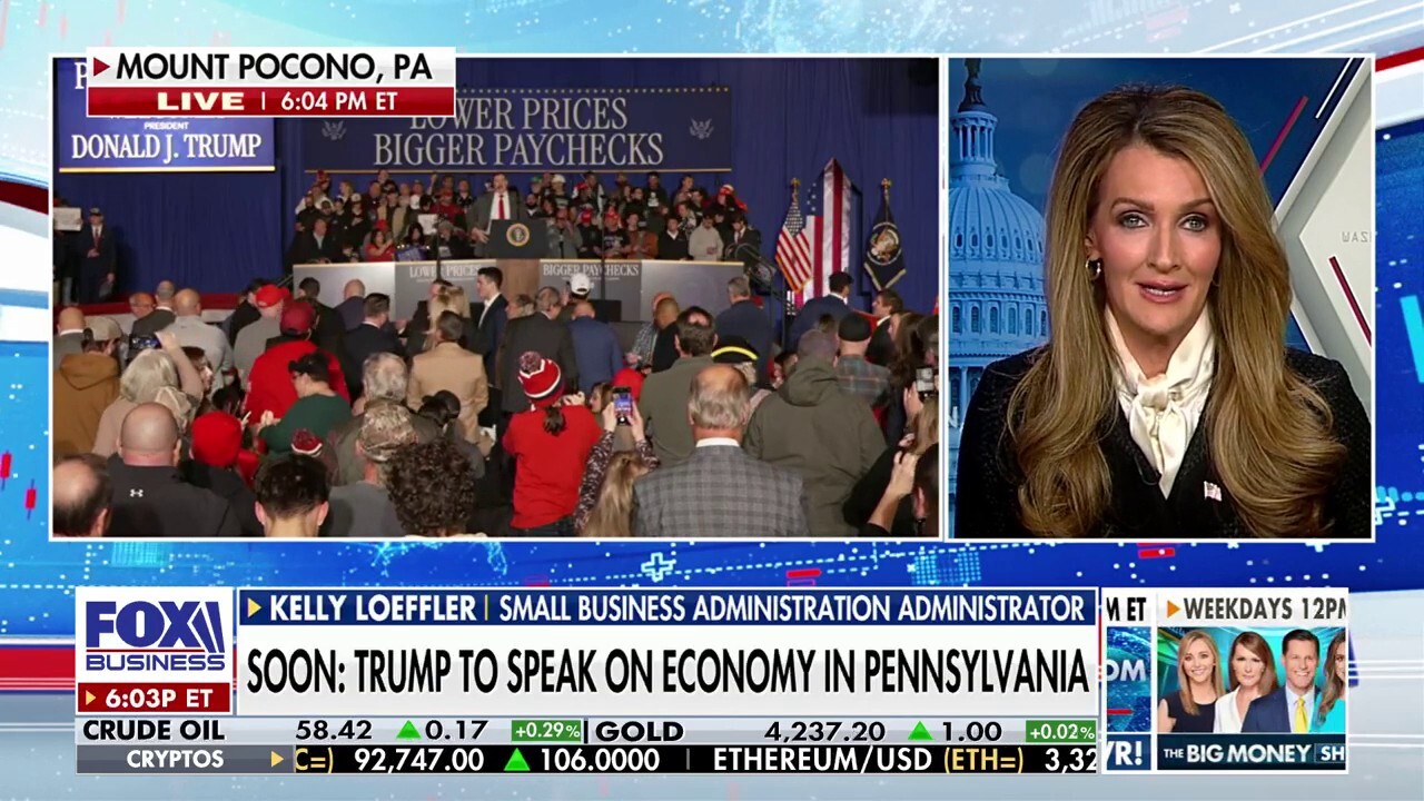 Main Street was 'crushed' by 'Bidenflation,' 'finally coming back': Kelly Loeffler