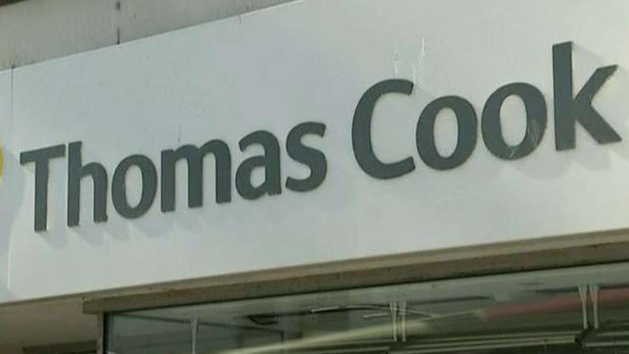 Thomas Cook plummets