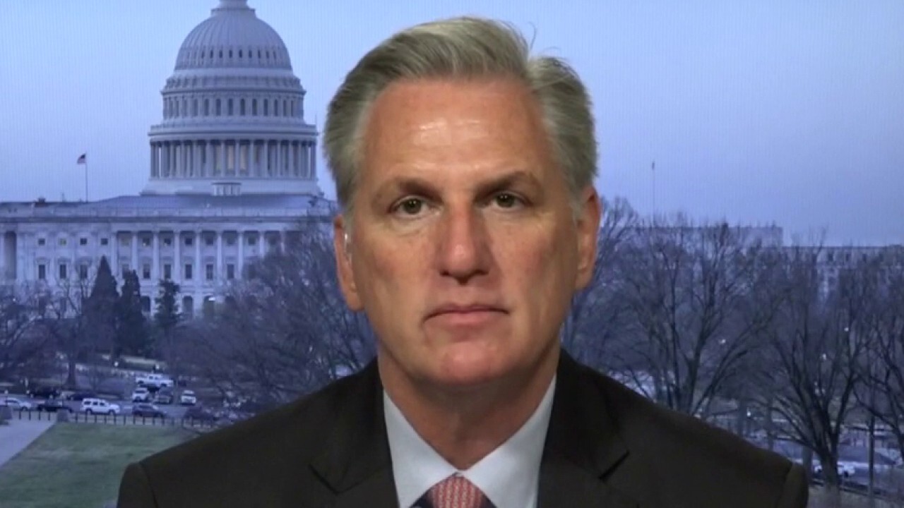 House Minority Leader Kevin McCarthy discusses Biden’s first year of ‘mistakes’ in office, from inflation to the border crisis. 
