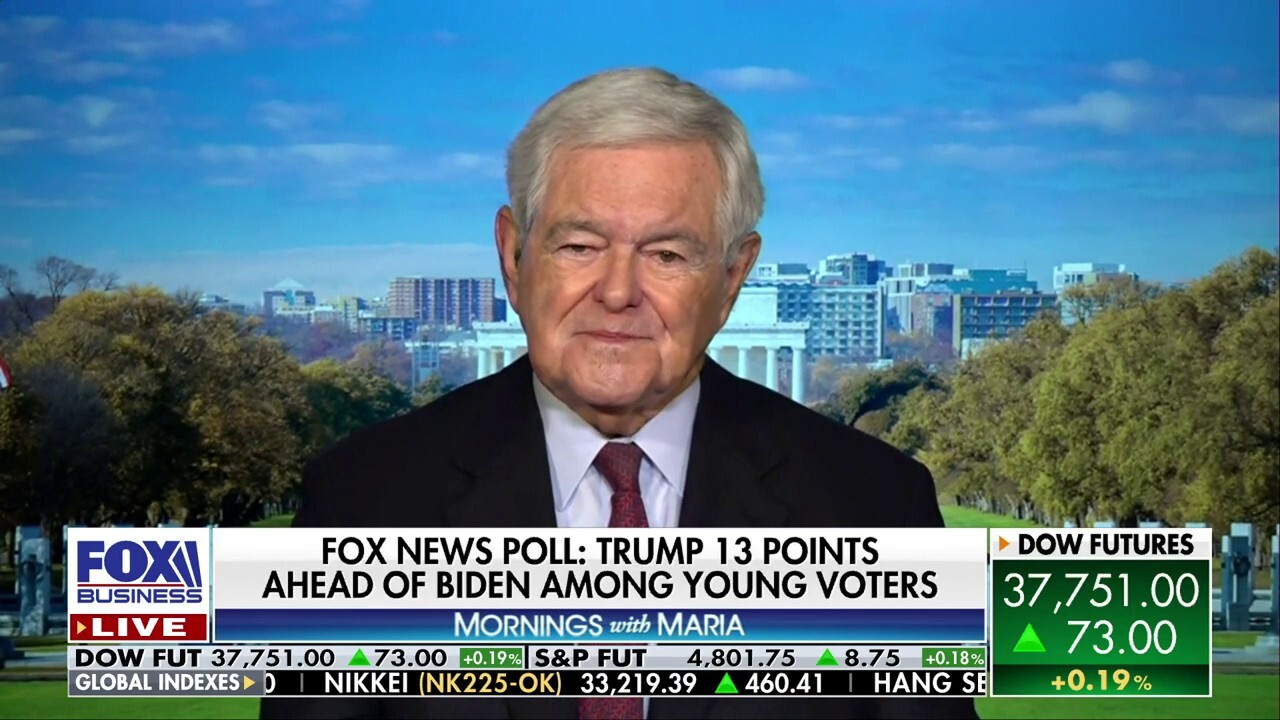 Biden's sinking poll numbers 'based on reality': Newt Gingrich