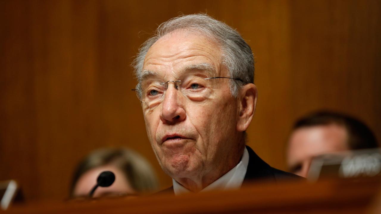 Sen. Grassley: No evidence at this point of any Trump-Russia collusion