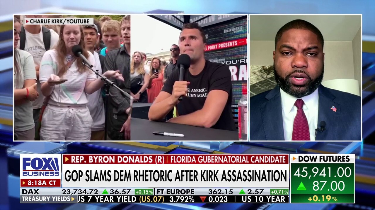 Democrats' 'demonization' of conservatives is flat out disgusting: Rep. Byron Donalds