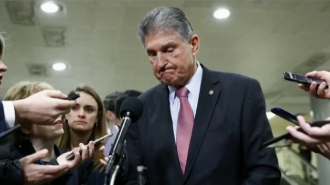 Democratic Party outraged after Manchin’s Build Back Better reversal