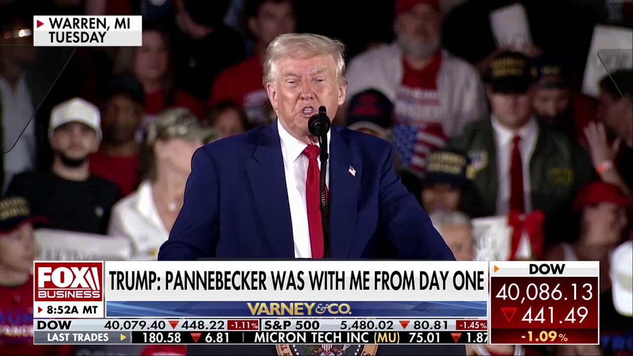 Auto Workers for Trump founder Brian Pannebecker discusses the state of U.S. manufacturing under President Donald Trump and the impact of robots on the auto industry on 'Varney & Co.'
