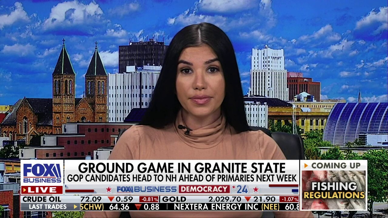 Republican National Committee spokesperson Madison Gesiotto-Gilbert accuses Democrats of 'actively destroying' America.