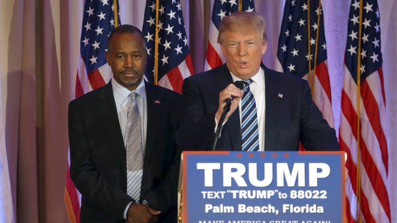 Ben Carson: Trump is not the monster many try to portray him as