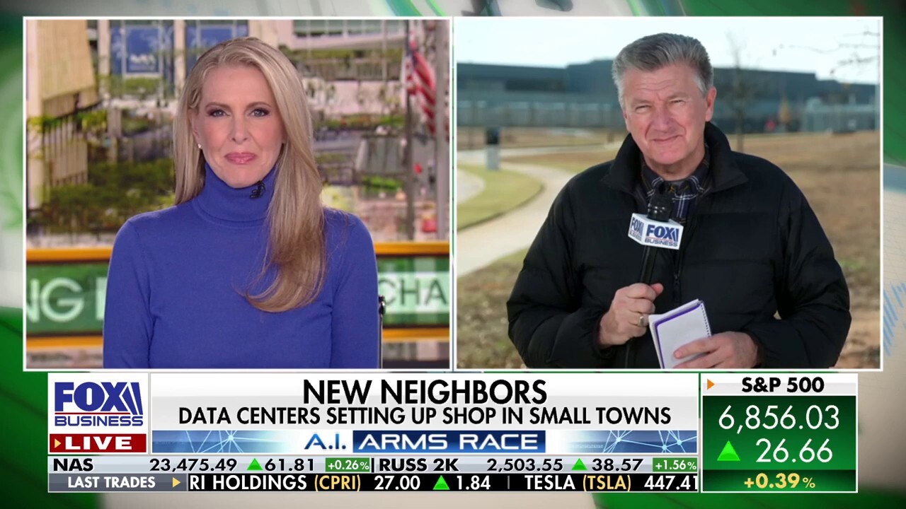 FOX Business’ Ashley Webster reports on ‘enormous’ data centers sprouting up across the U.S. at rapid rates, creating jobs but also detractors on ‘Making Money.’ 
