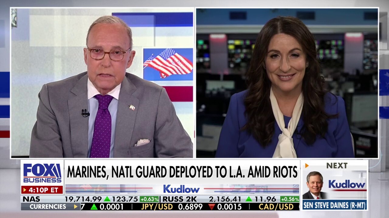 Fox News contributor Miranda Devine unpacks rioting in Los Angeles and exposes the Democrats' playbook on 'Kudlow.'