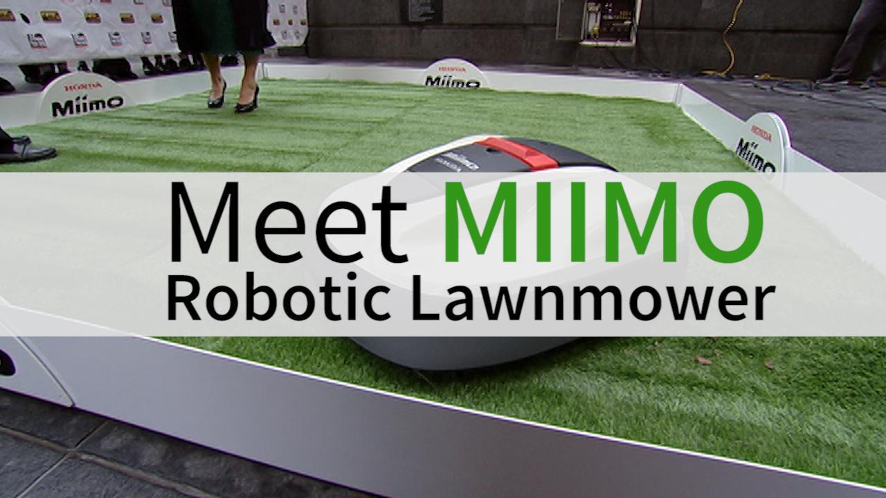 Meet Miimo, Honda's cutting edge robotic lawnmower