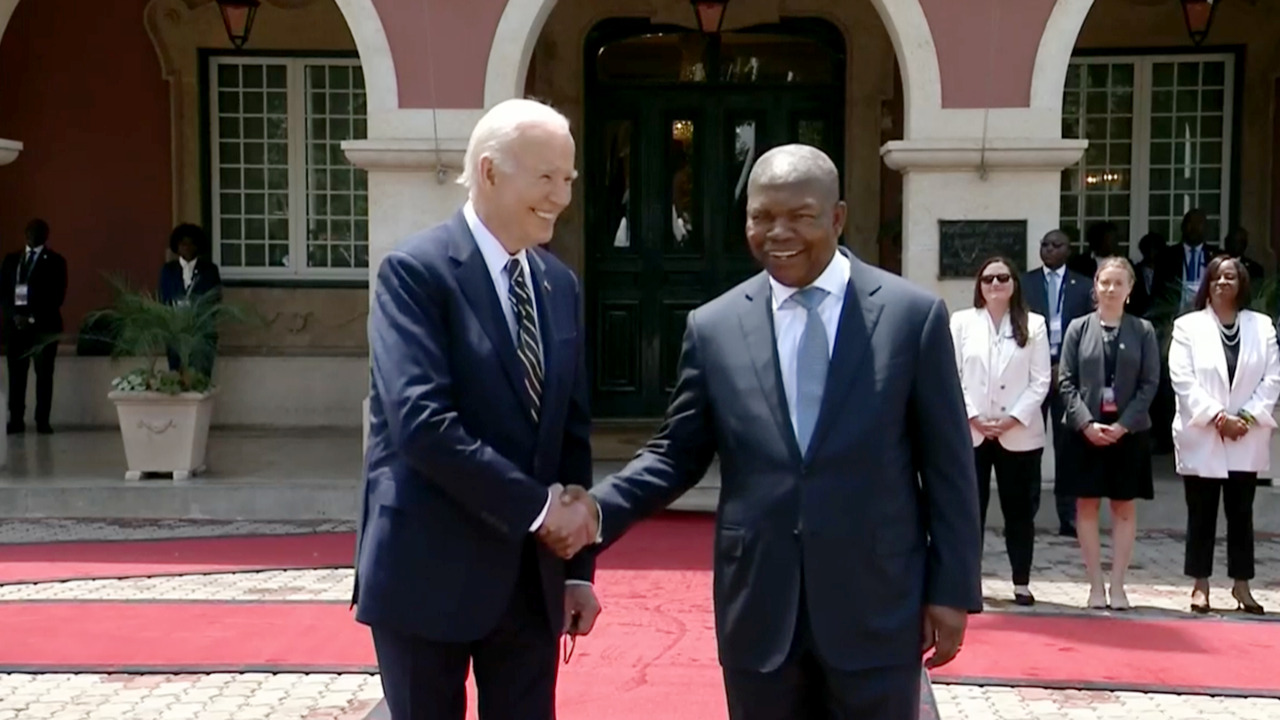 WATCH LIVE: Biden speaks during trip to Angola