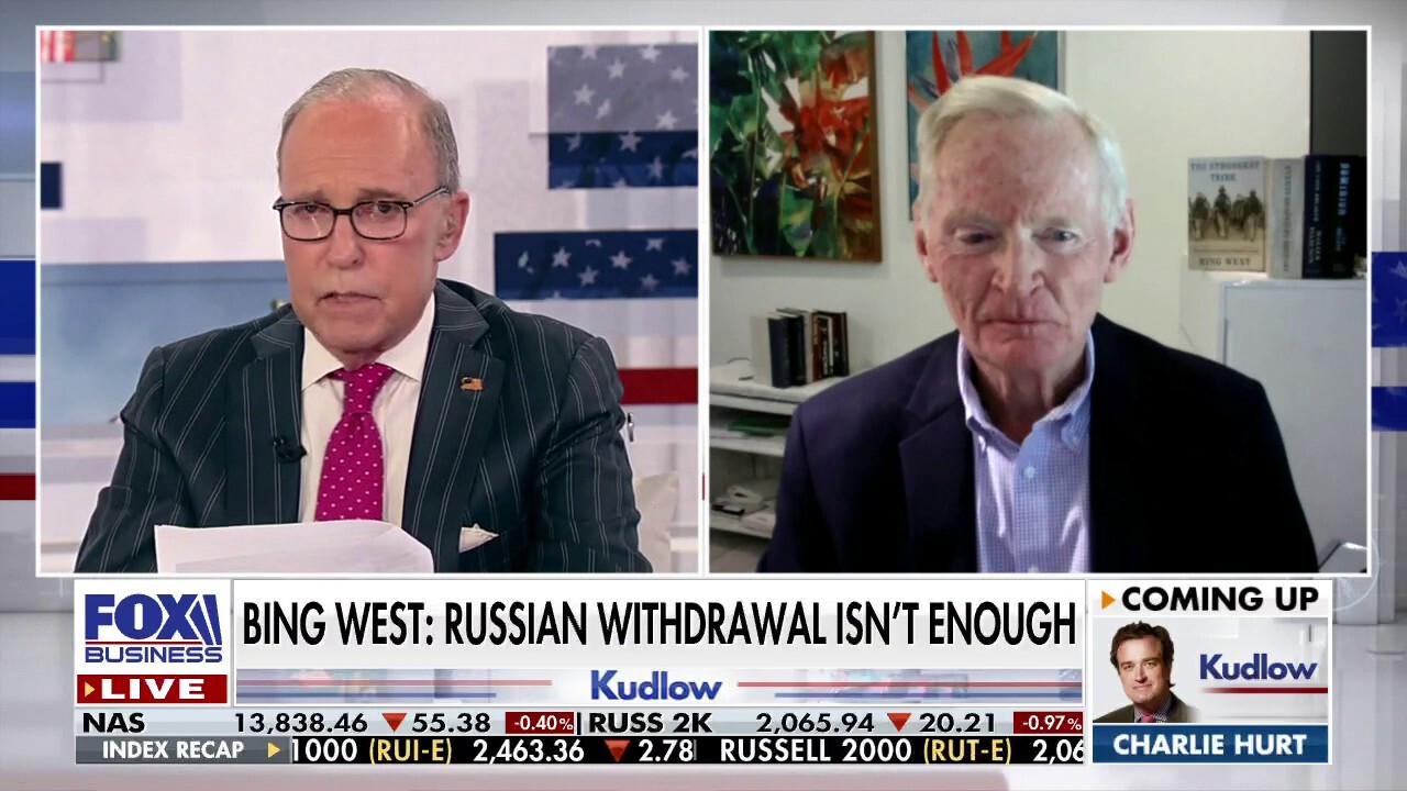 Bing West warns against 'relaxing' Russian sanctions as Biden claims Putin is a war criminal