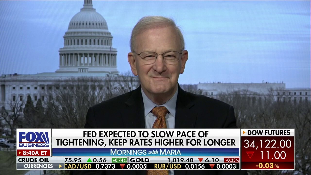 Former Kansas City Federal Reserve President Tom Hoenig discusses Americans’ concern for inflation as the Federal Reserve is expected to slow the pace of tightening on 'Mornings with Maria.'