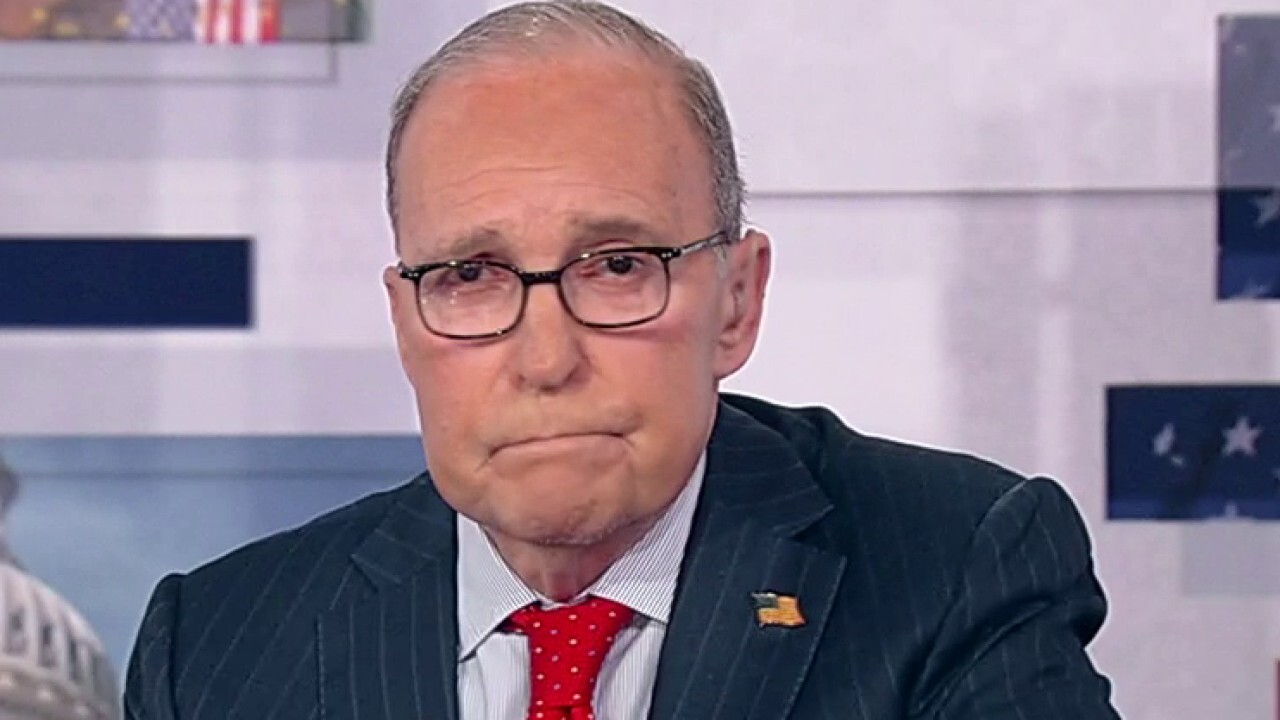 FOX Business host Larry Kudlow calls out the Biden administration for failing to uphold the rule of law in the U.S. on 'Kudlow.'