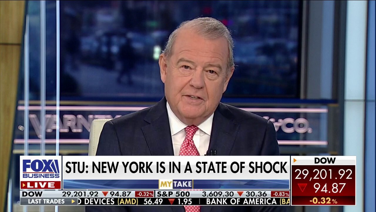 FOX Business host Stuart Varney argues New York City is a 'microcosm' of what ails the entire nation.