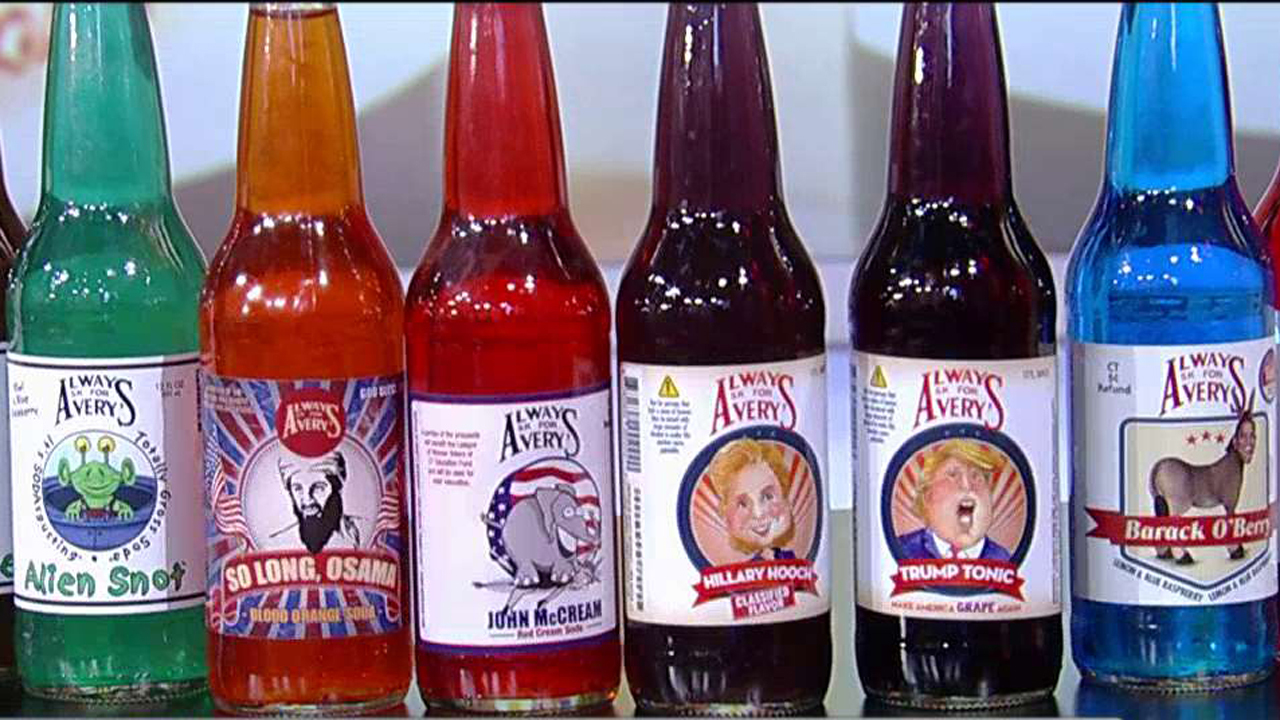 Political pop: Family soda business creates special election-themed drinks