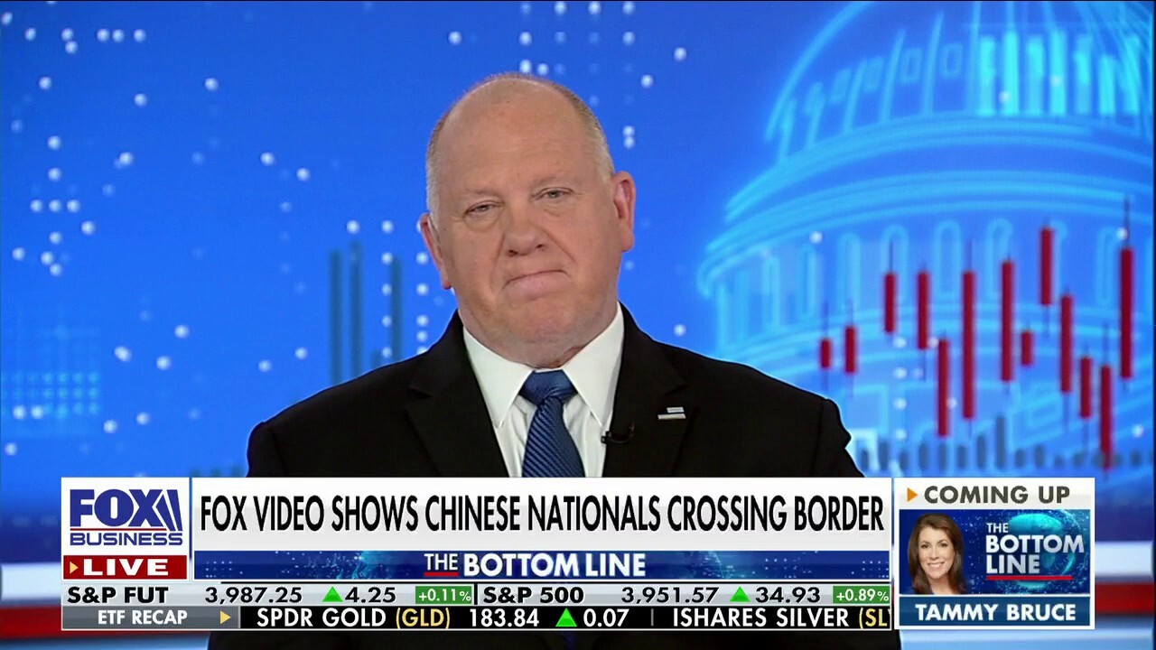 Fox video shows footage of Chinese nationals crossing border