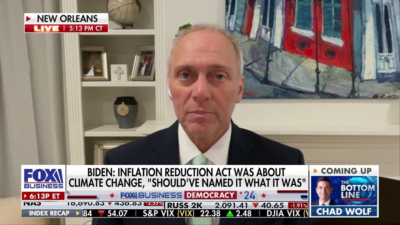 Biden admin trying to ‘repackage’ controversial inflation bill: Rep. Steve Scalise