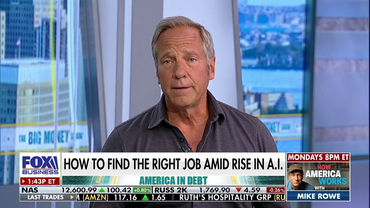 ‘How America Works’ host Mike Rowe discusses AI developments and what impact they could have on the U.S. labor force.